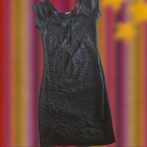 Women's Black Lace  Dress